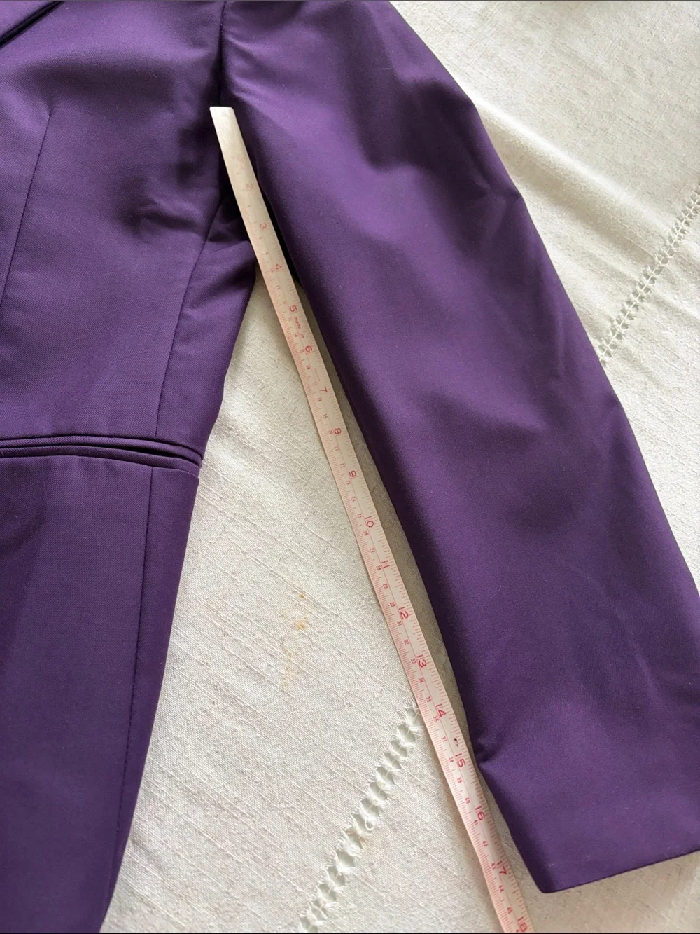 New Men's Purple Blazer – Tailored Modern Fit medium /38R Clemson